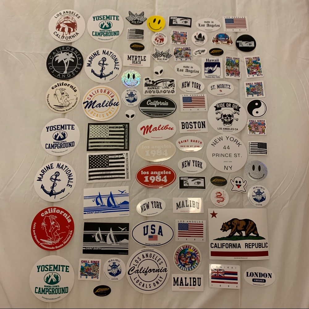 75 Brandy Melville Stickers